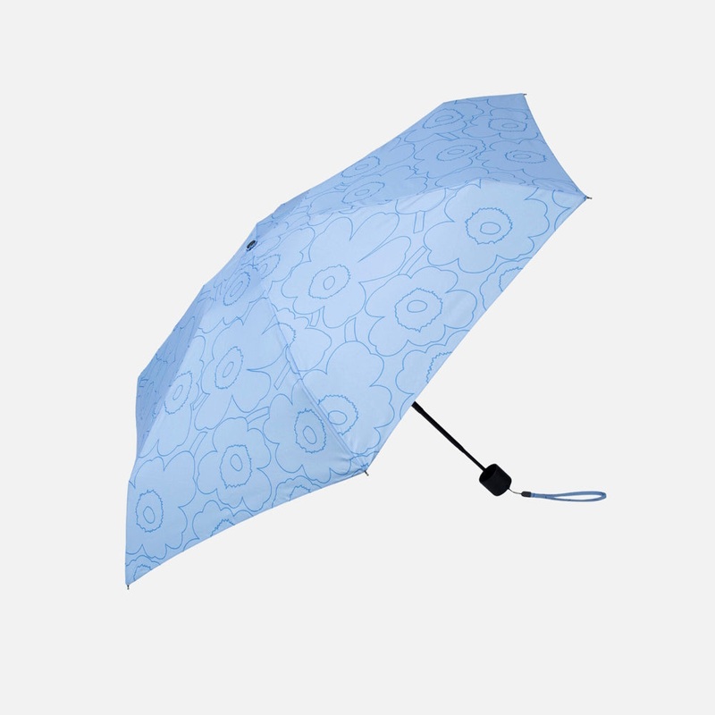 Marimekko Piirto Unikko Umbrella Light Blue