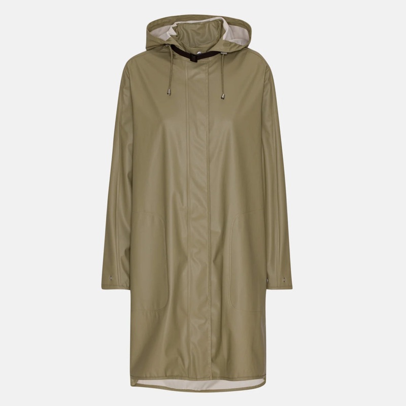 Ilse Jacobsen Raincoat Rain71 Covert Green