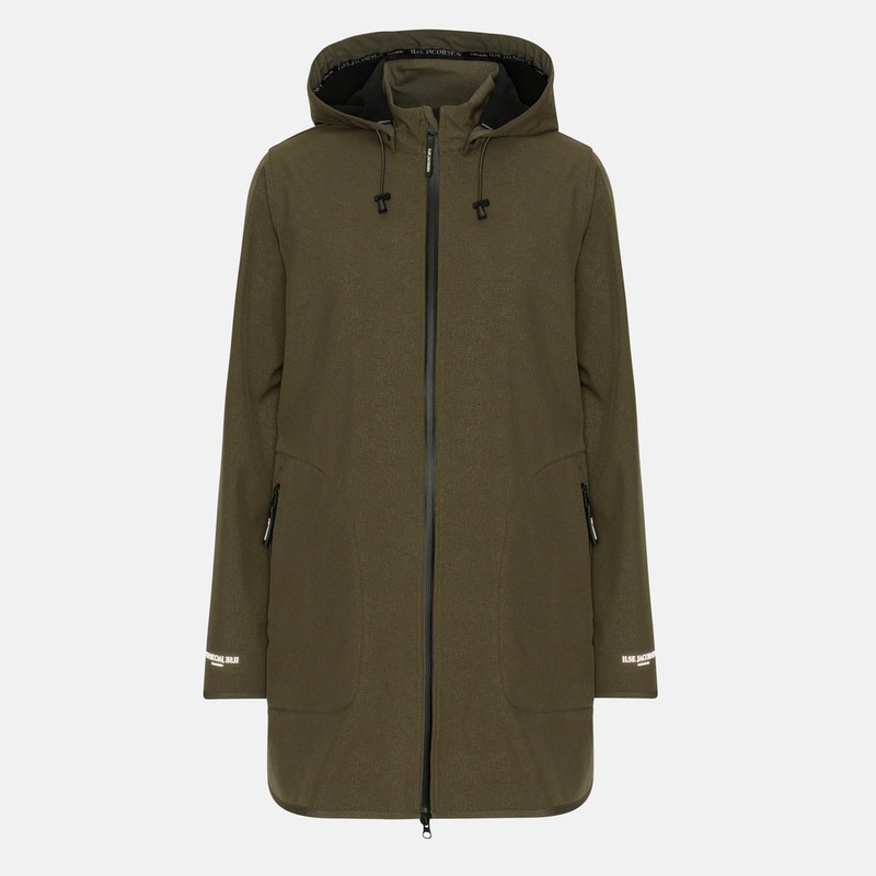 Ilse Jacobsen Softshell Raincoat Army