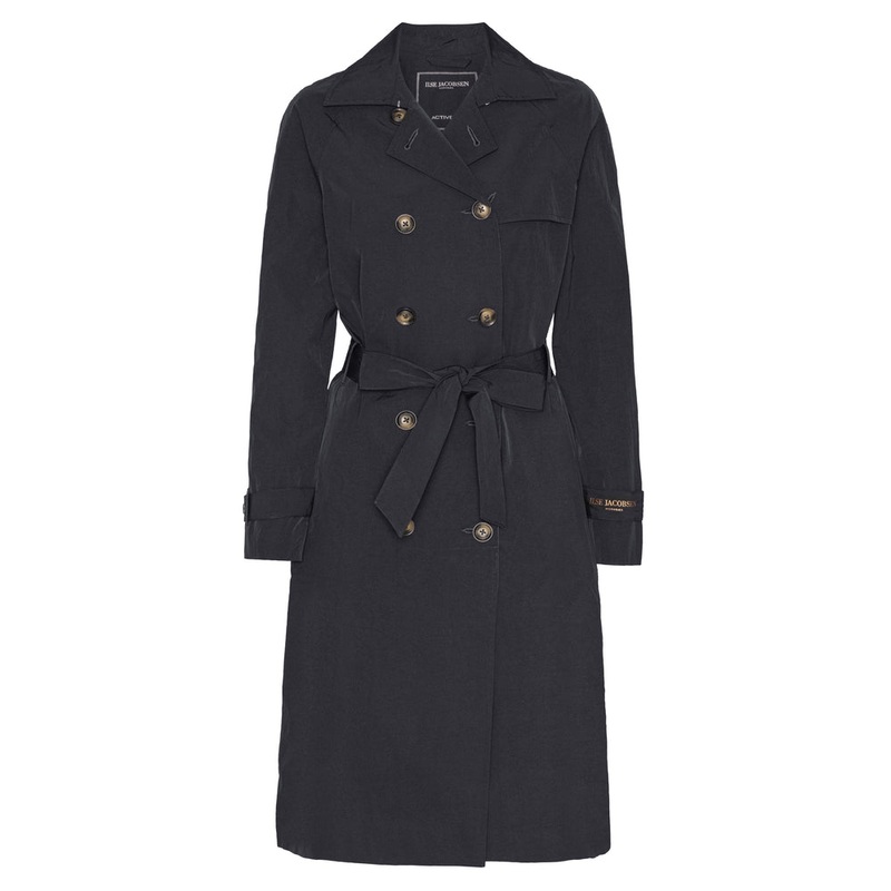 Ilse Jacobsen Trench Raincoat Dark Indigo