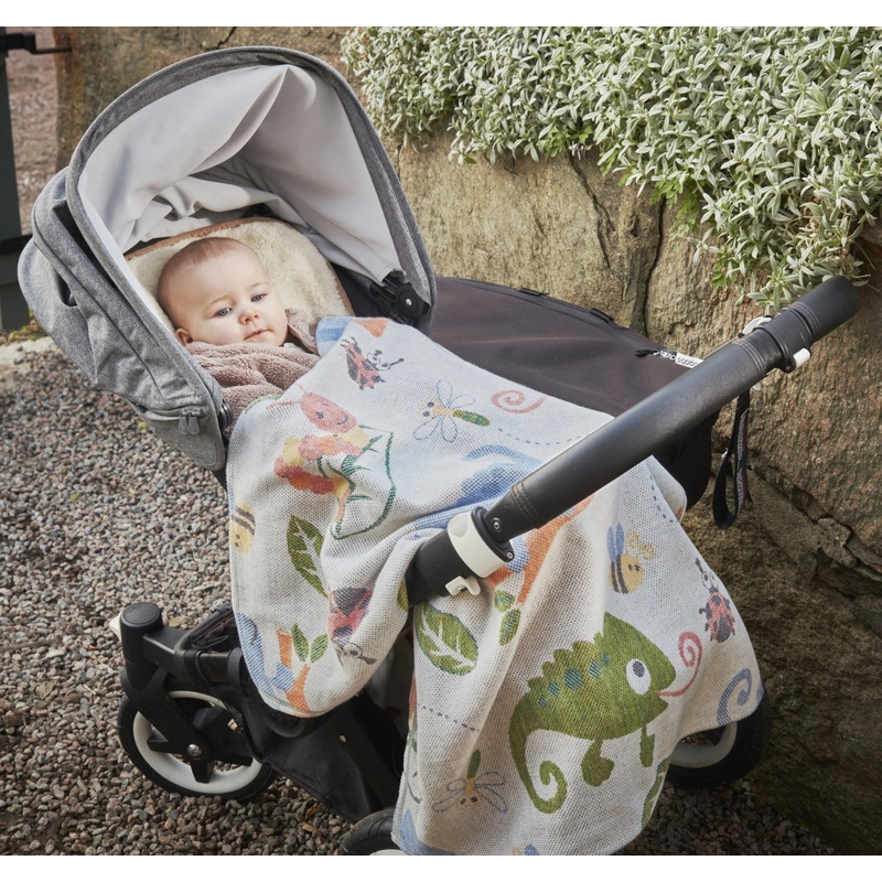 Ekelund Chameleon Organic Cotton Baby Blanket