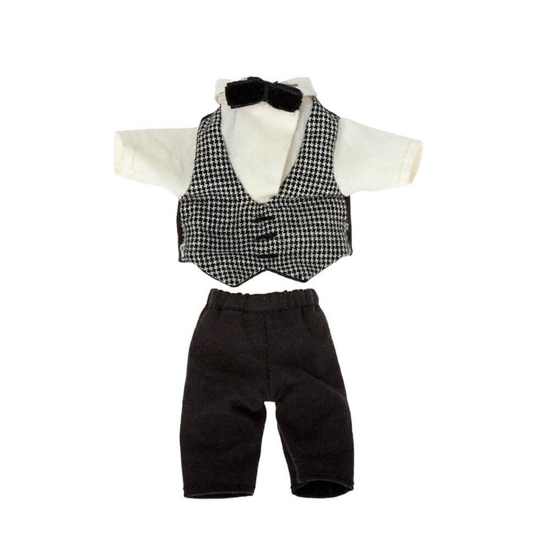 Maileg Mouse Waiter Clothes for Big Brother