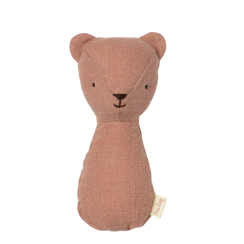 Maileg Teddy Rattle Rose