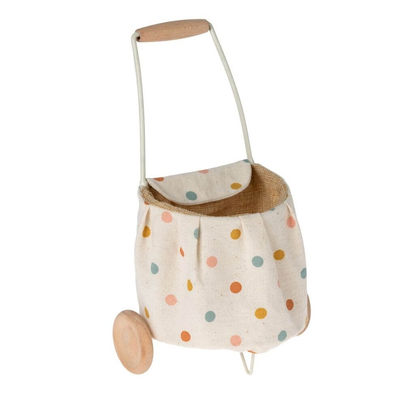 Maileg Trolley Mini Multi Dots