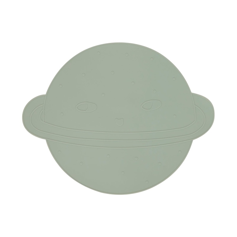 OYOY Placemat Planet Pale Mint