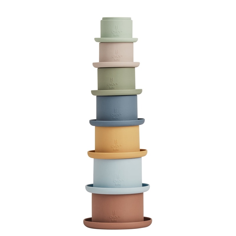 OYOY Tawa Stacking Cups Caramel