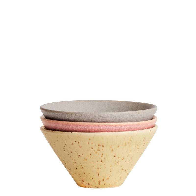 OYOY Yuka Bowl 3pcs rose