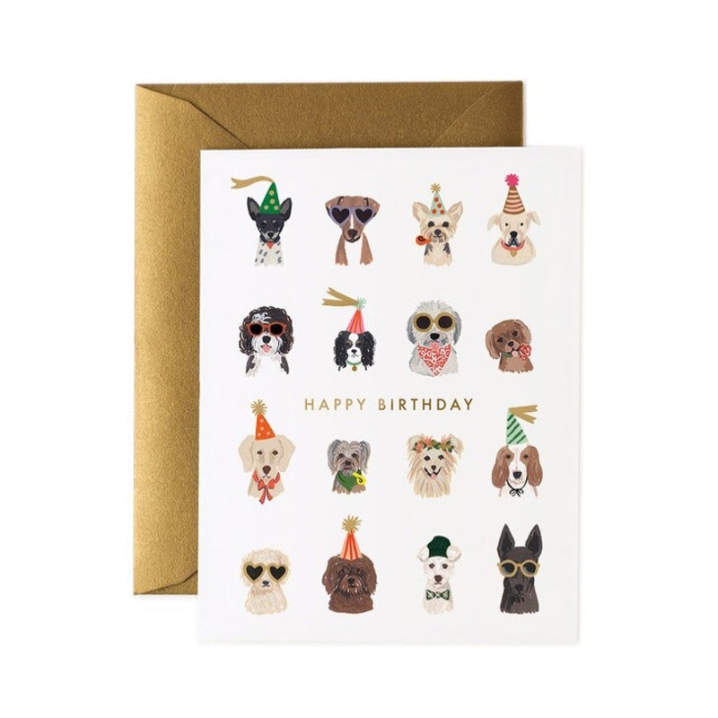 Party Pups Birthday Card