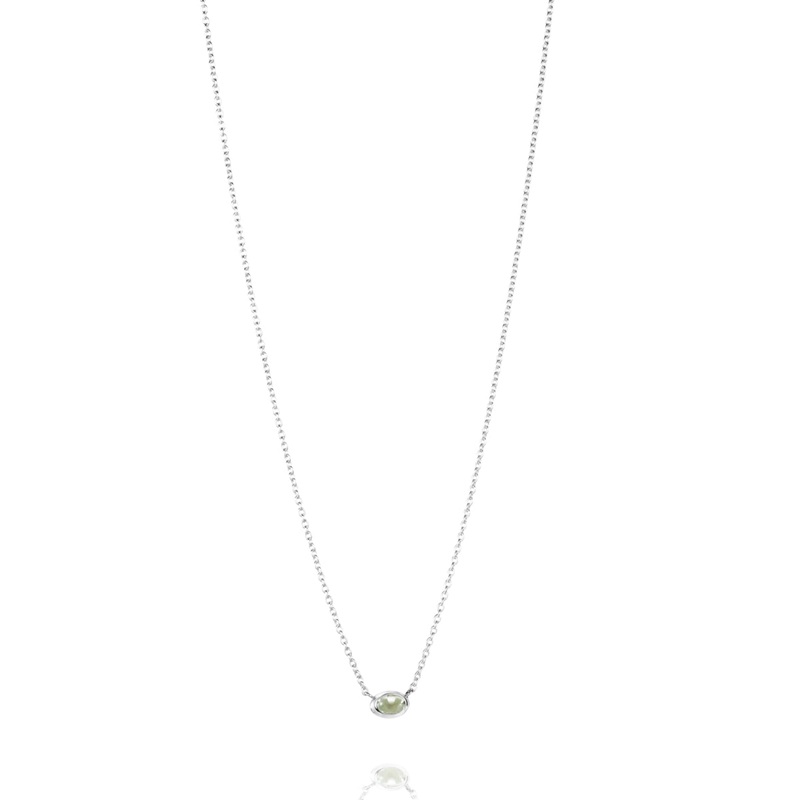 Efva Attling Love Bead Necklace Green Quartz