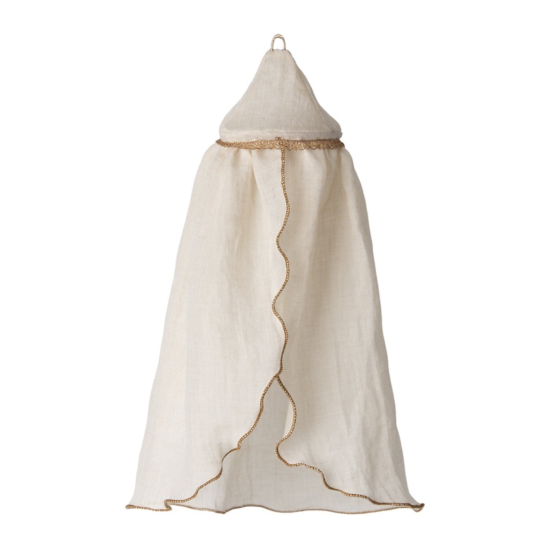 Maileg Miniature Bed Canopy cream