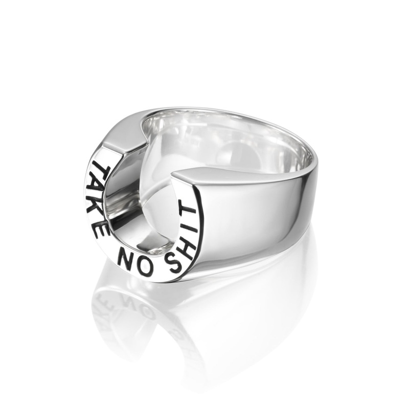 Efva Attling Take No Shit Ring