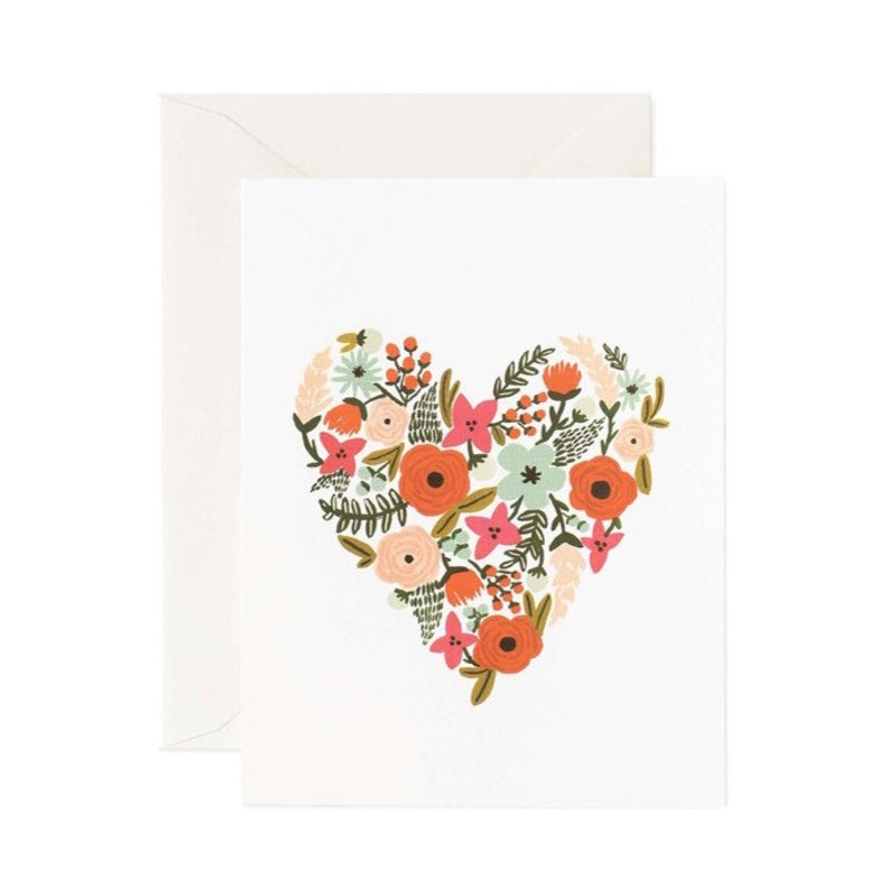 Floral Heart Card