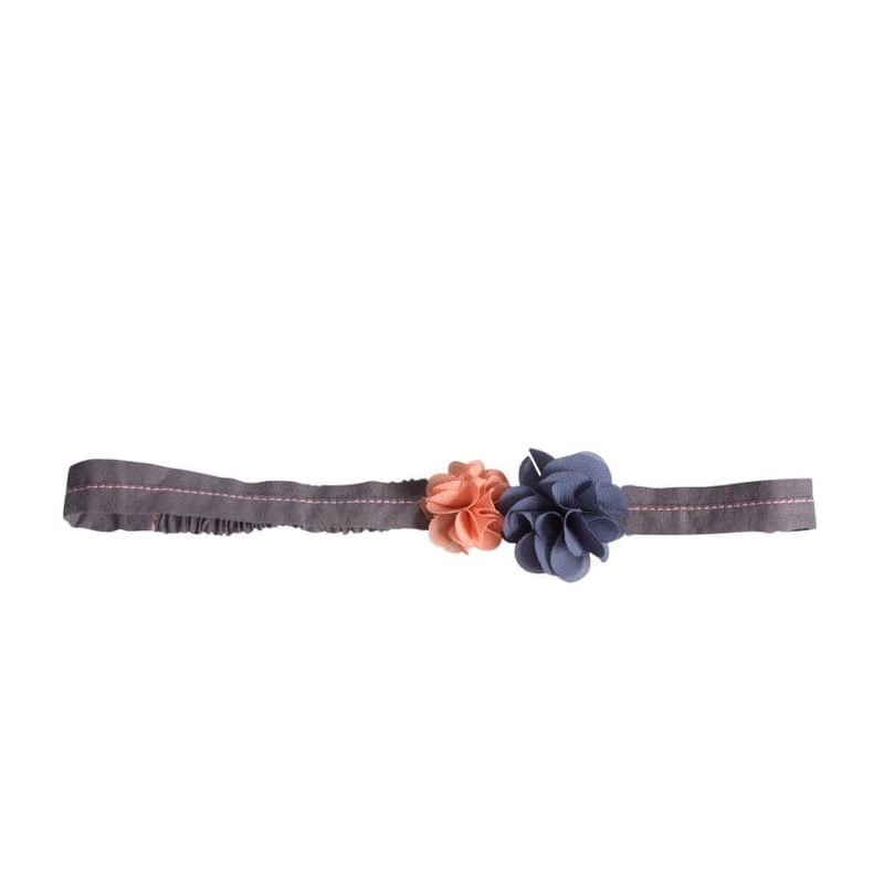 Maileg Hair Band Fluff Flowers blue