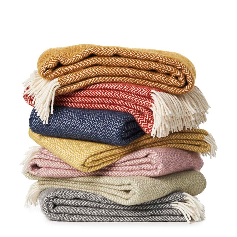 Klippan Chevron Wool Blanket