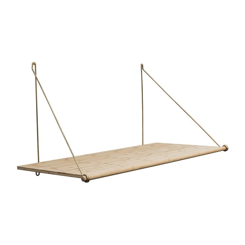 Loop Desk brass mounting