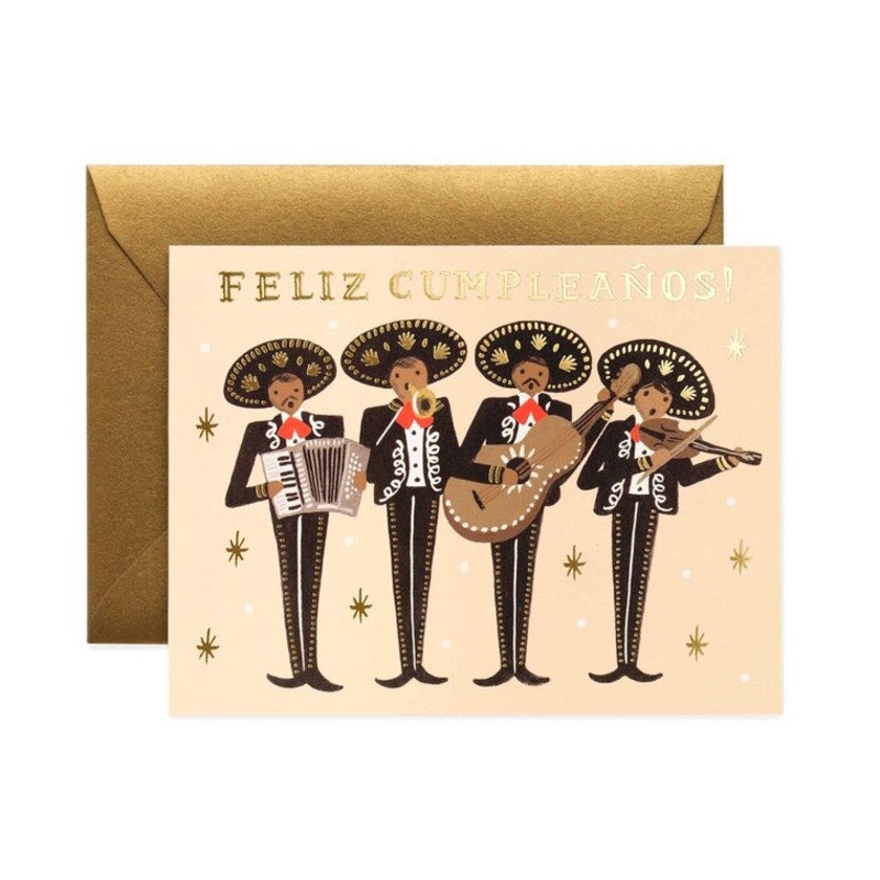 Mariachi Birthday Card