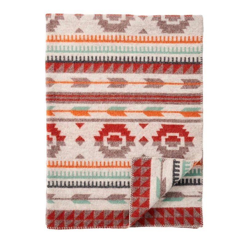 Klippan Arrow Wool Blanket Multi