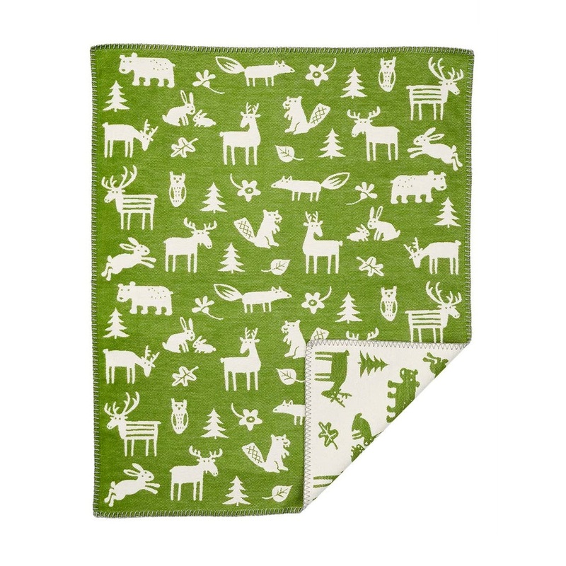 Klippan Forest Organic Cotton Baby Blanket