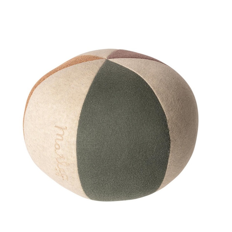 Maileg Ball  Cushion green-coral