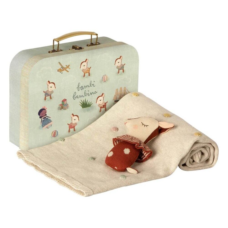 Maileg Bambi Baby Gift Set Rusty