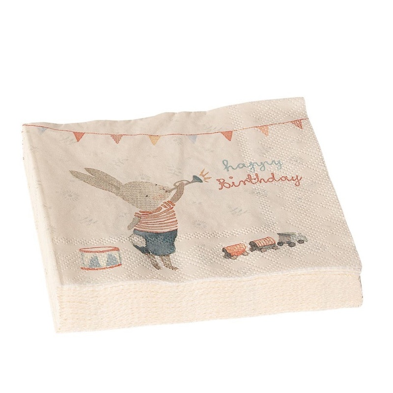 Maileg Napkins Happy Day