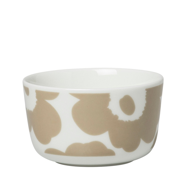 Marimekko Unikko bowl 2.5dl wht-beige