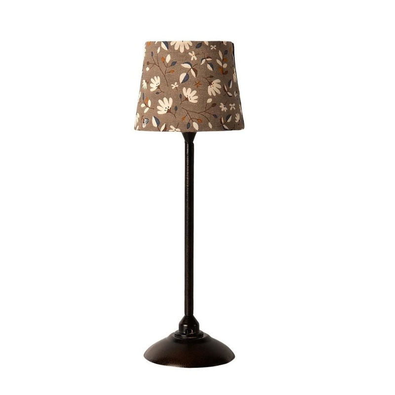 Maileg Miniature Floor Lamp anthracite