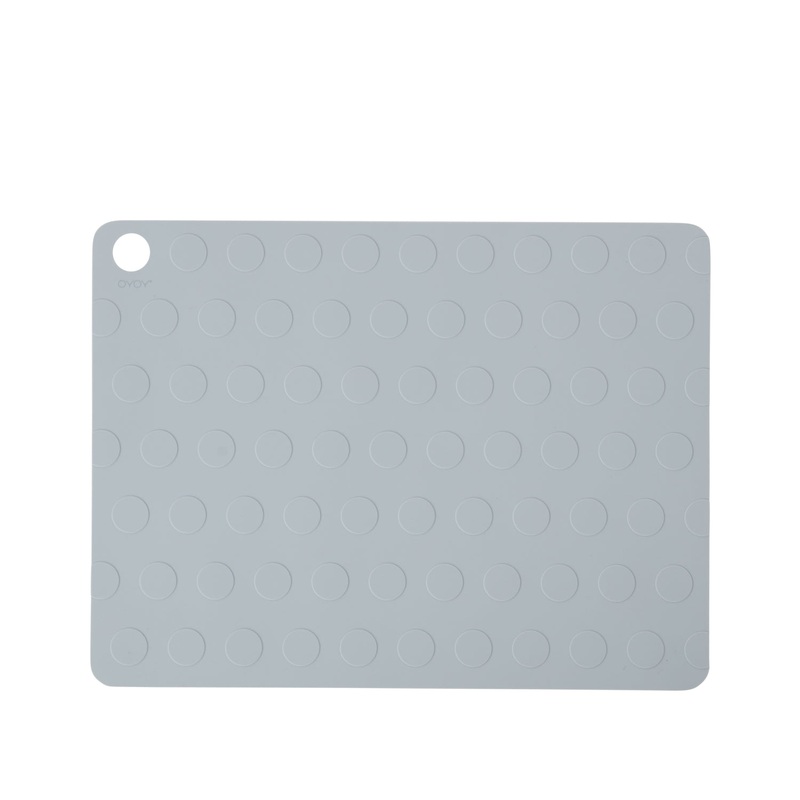 OYOY Dot Placemat Silicone 2pk Blue