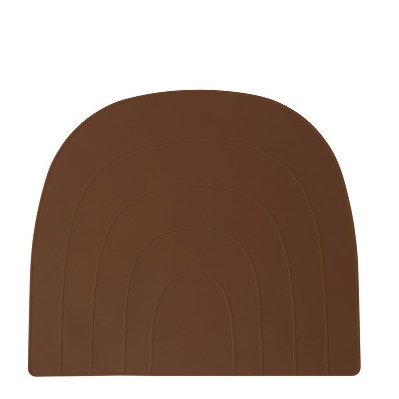 OYOY Rainbow Placemat Caramel