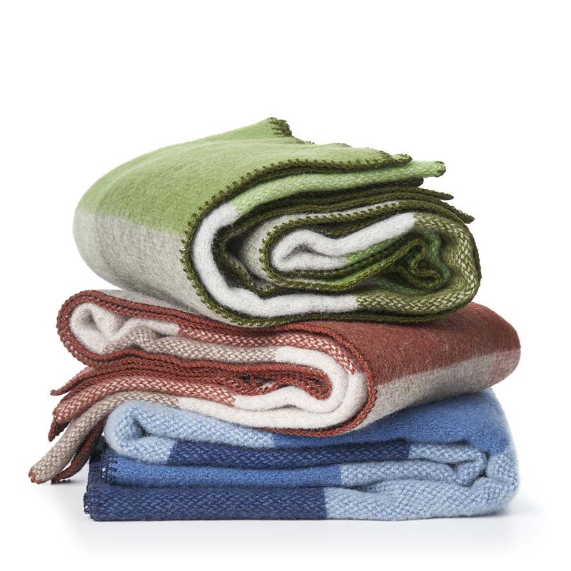 Klippan Block Wool Blanket