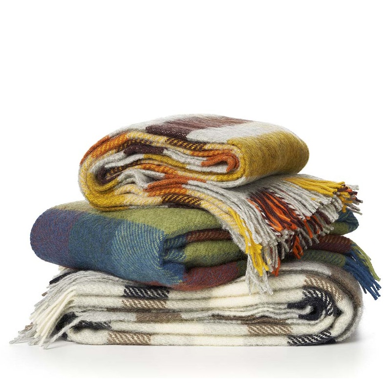 Klippan Gotland Wool Blanket Multi