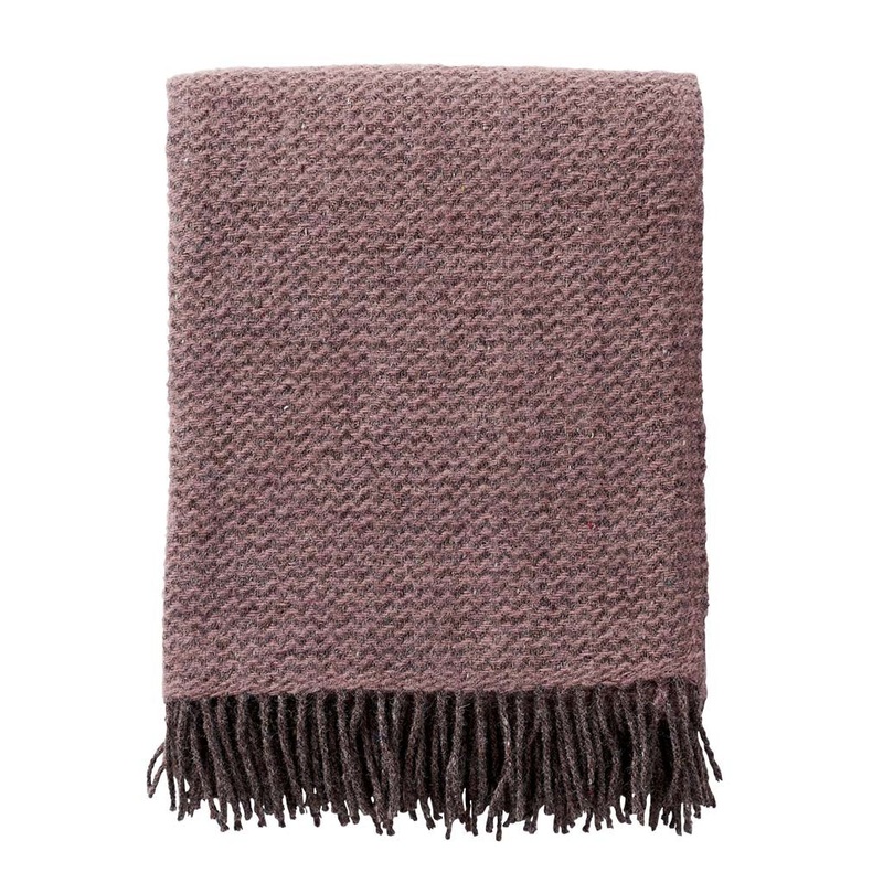 Klippan Wave Recycled Wool Blanket