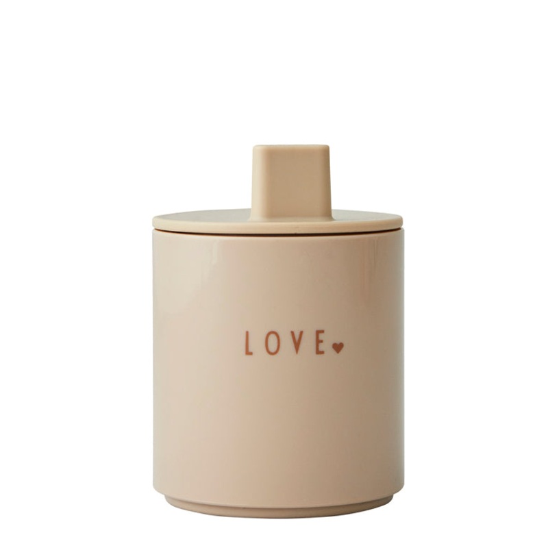 Lid For Kids Glass Beige