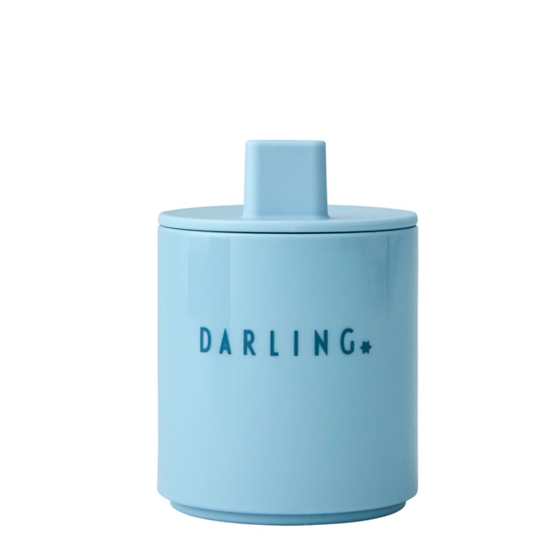 Lid For Kids Glass Light Blue