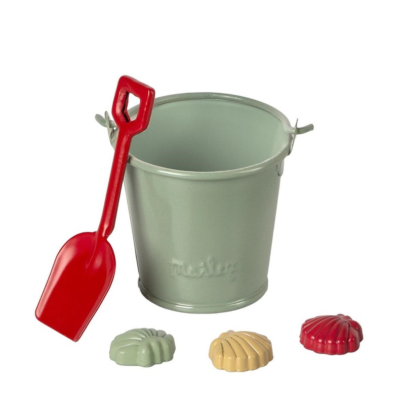Maileg Beach Set Shovel Bucket & Shells