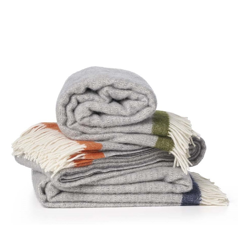 Klippan Hampus Organic Wool Blanket