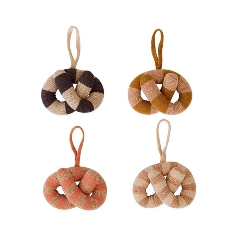 OYOY Christmas Cotton Pretzel Decoration