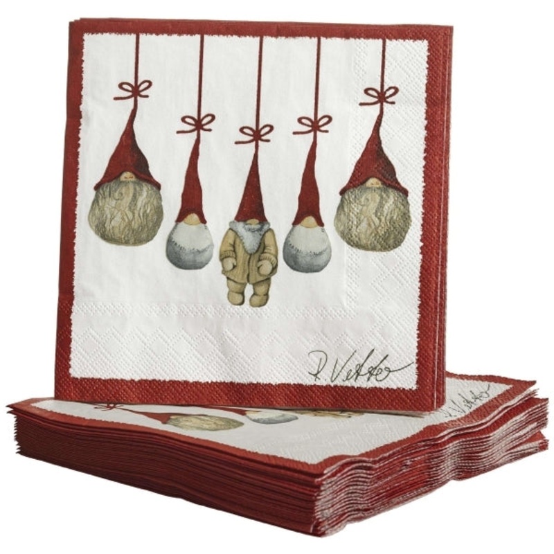 Naasgransgarden Santa Paper Napkin 25×25