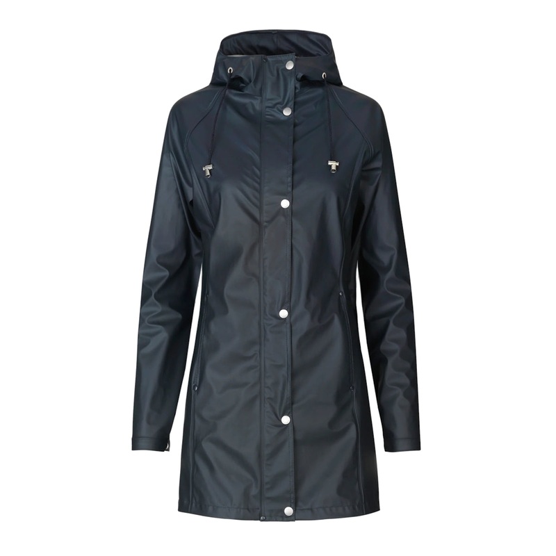 Ilse Jacobsen Raincoat Rain87 Dark Indigo