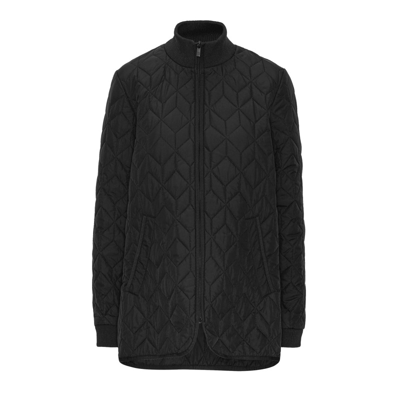 Ilse Jacobsen Short Quilt Jacket Black