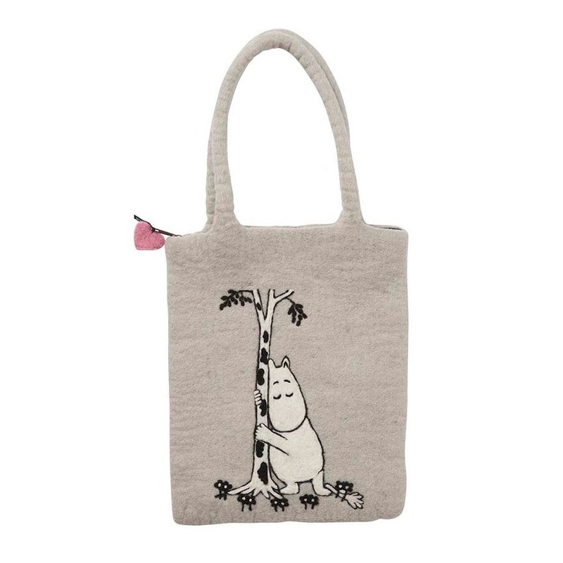 Klippan Moomin Hand Felted Tree Hug Bag