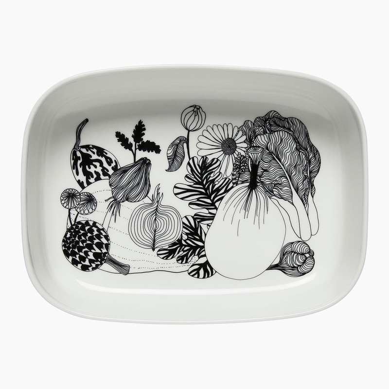 Marimekko Siirtolapuutarha Serving Dish