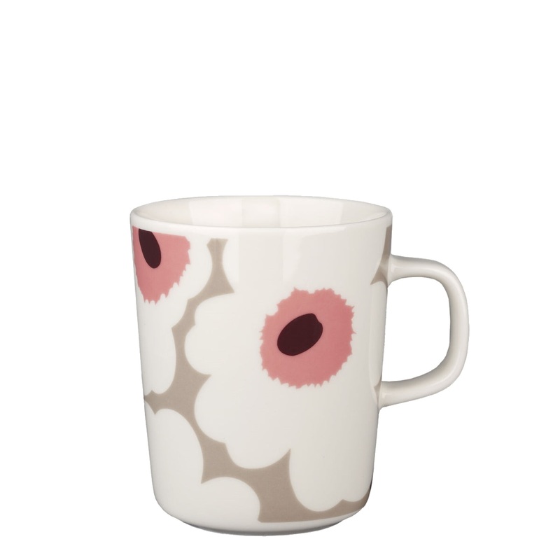 Marimekko Unikko Mug 2.5dl beige-pink
