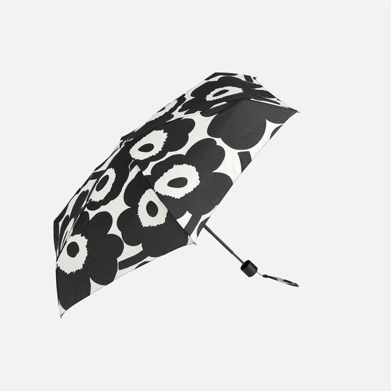 Marimekko Unikko Umbrella Black-White