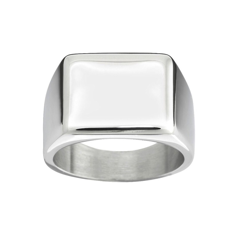 Cole Signet Ring Steel