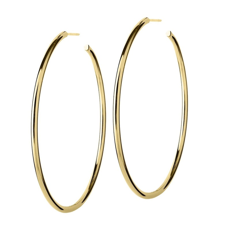 Edblad Hoops Earrings Large gold