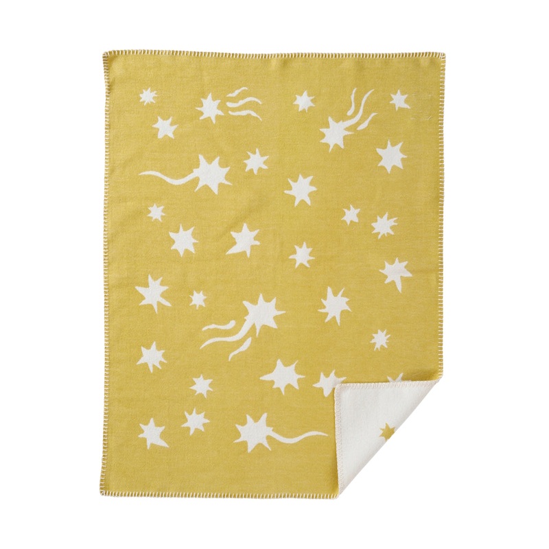 Shooting Star Organic Cotton Baby Blanket